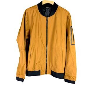 MSX by Michael Strahan Brown/Black Windbreaker Jacket - Size L